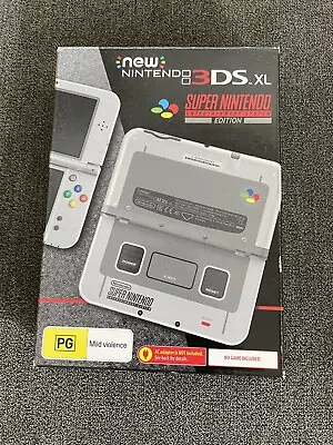 Nintendo 3DS XL Console Super Nintendo SNES Edition + Charger *Read Description* • $500