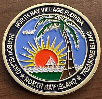 North Bay Village Police Department FL Challenge Coin • $21.99