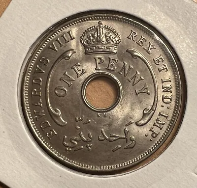 £7.95 • Buy British West Africa, 1936 One Penny, Uncirculated