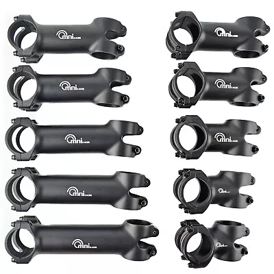 OMNI Racer WORLDS LIGHTEST ULTRA-Lite 3D Forged Alloy Stem: 31.8x 40-130mm BLACK • $69.95