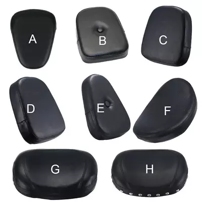 $8.99 • Buy Sissy Bar Rear Backrest Cushion Rest Pad For Honda Kawasaki Suzuki Yamaha
