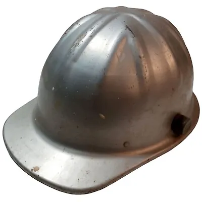 Vintage McDonald T Cap Metal Aluminum Hard Hat Mine Safety Appliance • $55.99