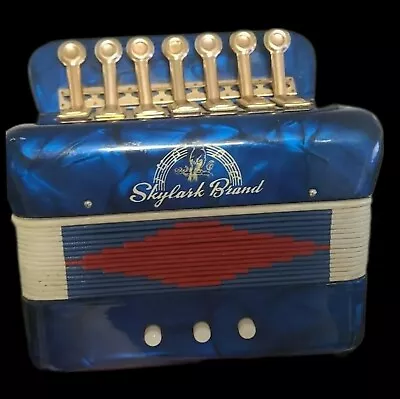 Mini Accordion  Extra Small Rare Blue • $54.87