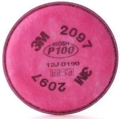 3M 2097 3M P100 Air Filters Cartridge Replacements (2/pk)  / Expired  02/2023 • $8.49