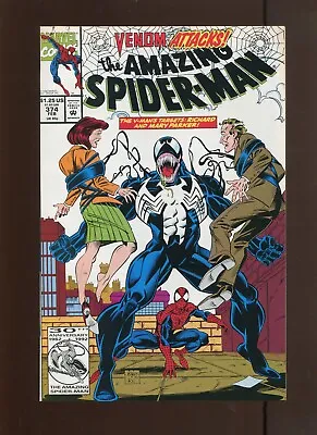 Amazing Spider Man #374 - Venom Attacks! (9.0/9.2) 1993 • $10.02