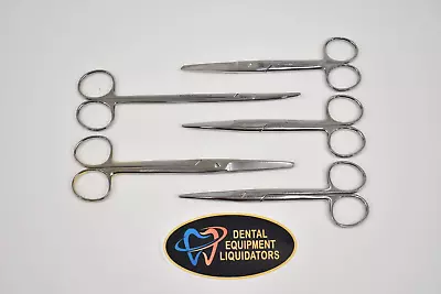$99 • Buy LOT Of 5: V.Mueller Surgical Medical OR Grade Stainless Steel Scissors VARIOUS