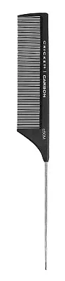 CRICKET Carbon Comb C50M Fine Tooth Metal Rattail Comb • $9.99