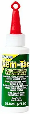 59ml Bottle Beacon’s Gem-Tac Glue Crystals Arts & Crafts • $42.87