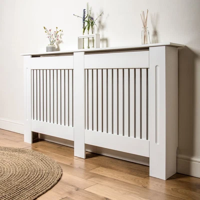 £48.92 • Buy Premium Large 92CM Tall Radiator Cover Bar Wall Cabinet MDF Grill Shelf Guard XL