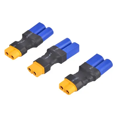 3pcs Male EC5 To Female XT60 Connector Adapter For RC Lipo Battery NO Wire • $6.29