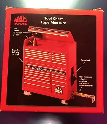 Mac Tools Tool Box Tape Measure LIMITED EDITION Macsimizer MB1350TAPE • $70