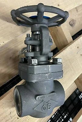 OMB 810 Gate Valve 2  Class 800 Threaded NPT A105N Forged Steel Trim #8 LOW-E • $168.33