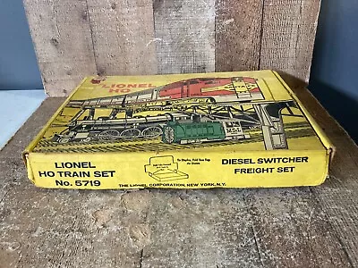 Vintage Lionel Ho Diesel Freight Train Set #5719 Box Only • $0.99