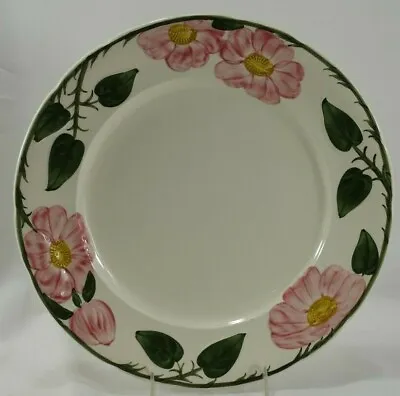 Villeroy Boch Wild Rose Mid Century Pink Green Chop Plate 12  • $31.24