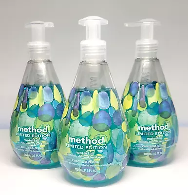 METHOD LIMITED EDITION WATERFALL NATURALLY DERIVED HAND WASH (Pack 3) • $13.49