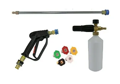 HP280 Q/R Gun Lance Snow Foam Lance & Nozzles Karcher Easy!Force Compatible • £54.34