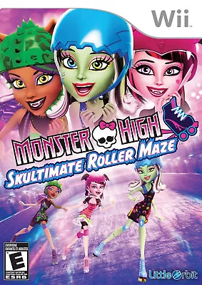 Monster High: Skultimate Roller Maze - Nintendo Wii • $8.95