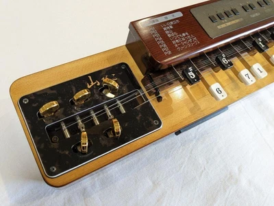 $213 • Buy Suzuki Peacock Electric Harp Yamabiko Synthesizer TES-150 Taishogoto W/Case Used