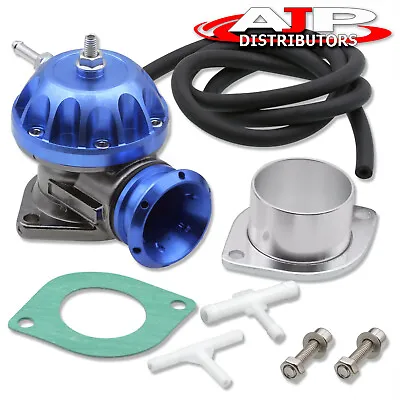 For Toyota Turbo Charger Piping Blow Off Valve Type-Rz Bov Blue + Adapter Set • $24.99