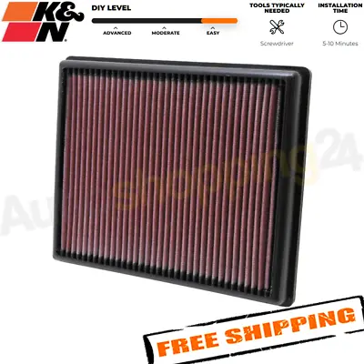 K&N 33-2997 Replacement Panel Air Filter For 2013-2016 BMW 335i/435i • $71.97