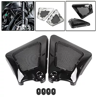 Black Airbox Frame Neck Side Cover Fit For Harley V-Rod Muscle VRSCF 2009-2017 • $30.98