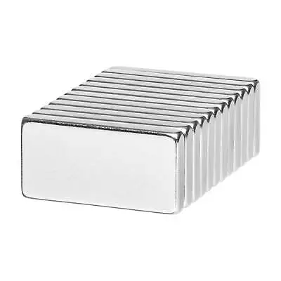 1 X 1/2 X 1/8 Inch Strong Neodymium Rare Earth Block Magnets N52 (12 Pack) • $21.99