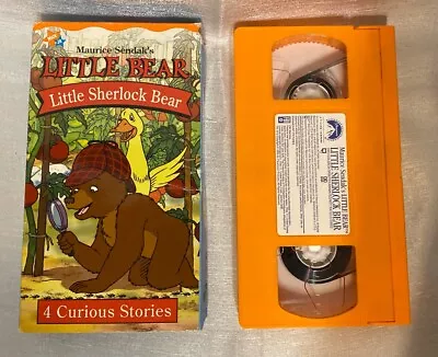 Maurice Sendak’s Little Bear - Little Sherlock Bear 4 Stories VHS 2000 Nick Jr • $9.99