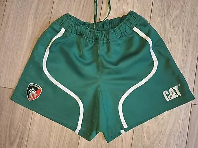 Leicester Tigers Canterbury Boys Rugby Shorts Size 28in Elasticated Waist • £4.99