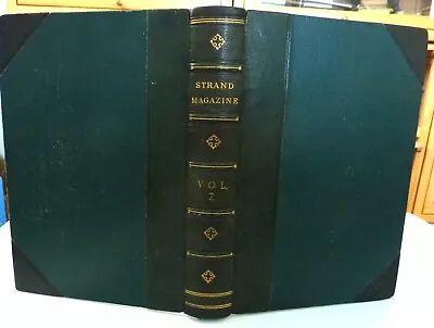 The Strand Magazine Vol. VII January - June 1894 Bound In 3/4 Leather • $100