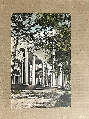 $4.99 • Buy Postcard Luray VA Mimslyn Hotel Hand Colored Shenandoah Park Vintage Virginia