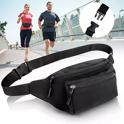 Fanny Pack Belt Waist Bag Crossbody Chest Sling Shoulder Pouch Wallet Men Women • $10.48