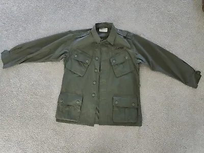 VTG US ARMY Cold Weather OG-107 Military Field Jacket Size M • $48