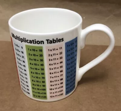 McLaggan Smith Multiplication Tables Bone China Mug • £4.49