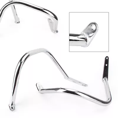 Racing Front Engine Guard Crash Bar Chrome Fit YAMAHA V Star 1300 2011-2017 2012 • $146.73