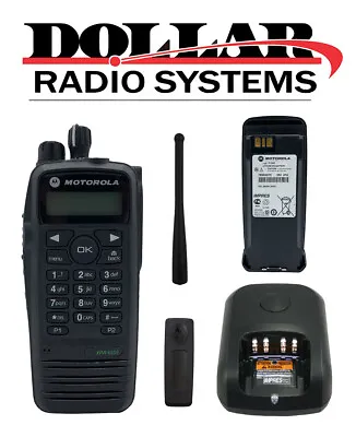 $379.99 • Buy Motorola XPR6550 UHF 403-470Mhz 4W Digital Analog FM APPROVED AAH55QDH9LA1AN
