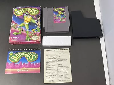 Battletoads Nintendo NES CIB Complete Box W/ Manual • $89.95