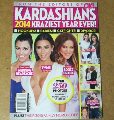 OK Magazine Keeping Up With The Kardashians Kim Kardashian Kylie Kendall Jenner • £44.24