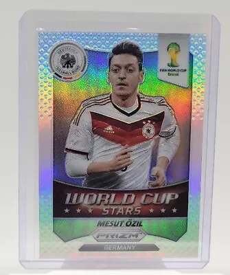 2014 Panini Prizm World Cup Stars Mesut Ozil Silver Prizms #18 Refractor Germany • $14.97