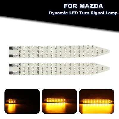 Sequential Amber LED Rear Turn Signal Light Kit For 2016-up Mazda Miata MX-5 ND • $49.49