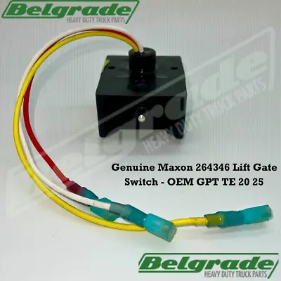 Genuine Maxon 264346 Lift Gate Switch - OEM GPT TE 20 25 • $104.99