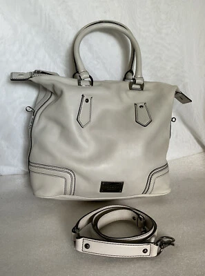 $139 • Buy Large OROTON Beige Leather Tote/Cross Body/Shoulder Bag / Handbag