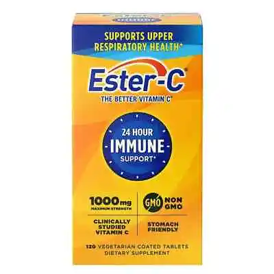 Ester-C Vitamin C Immune Support Tablets 1000 Mg 120 Ct Fast Free Shipping • $13.90