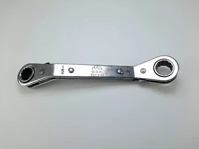 Vintage MAC USA -  1/2  X 9/16  Offset Box-Ended Ratcheting Wrench - ROW16182 • $19.95