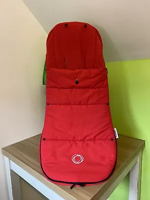 £39.99 • Buy Bugaboo Universal Footmuff - Bright Red