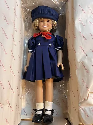 The Danbury Mint Shirley Temple Dress Up Doll Captain Vintage 1936 1991 NEW • $25