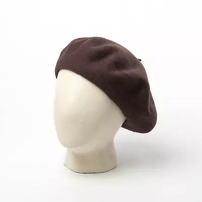 Wool Beret Hat French Artist Beanie Beret Hat Flat Winter Warm Cap For Women Men • $16.99