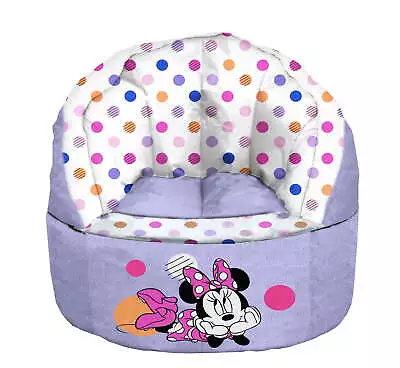 Minnie Mouse Purple Polyester Bean Bag Chair • $33.90