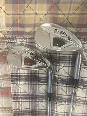 TaylorMade ZTP 60° Wedge 6° Bounce + TaylorMade Z 52° Wedge 9° Bounce Wedge Flex • $50