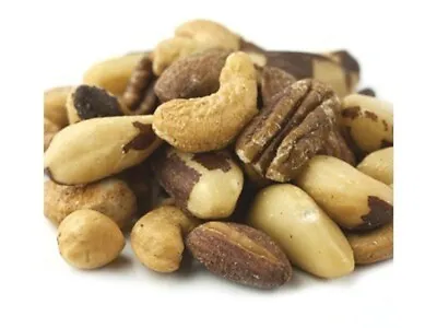 MIXED NUTS - Deluxe Roasted Mixed Nuts (No Salt No Peanuts) - Select Weight • $12.99