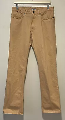 Peter Millar Men’s Pima Cotton Pants 5 Pocket Size 33 Light Orange Peach Casual • $35